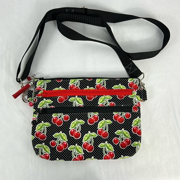 Handbags - Handmade Cherry Crossbody Bag